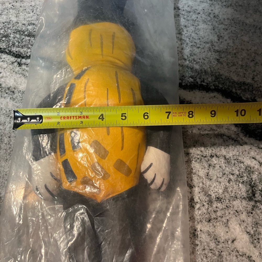VINTAGE PLANTERS MR. PEANUT STUFFED DOLL - NEW IN ORIGINAL PACKAGING - Picture 6 of 9